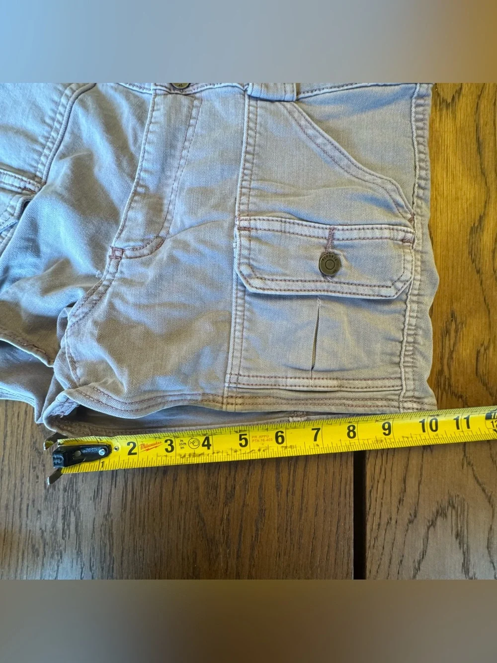 Pistola‎ Chester Cargo Shorts  Y2K Mauve Purple Brown Size Small 26